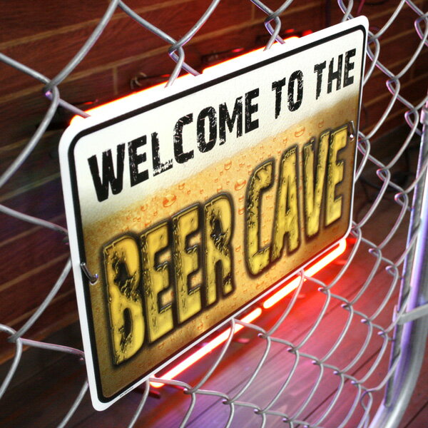ティンサインプレート BEER CAVE ビア...の紹介画像2