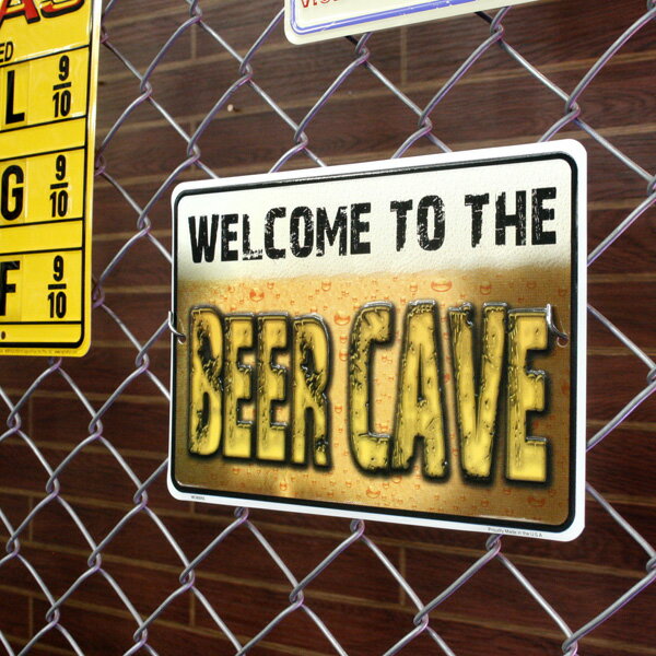 ティンサインプレート BEER CAVE ビア...の紹介画像3