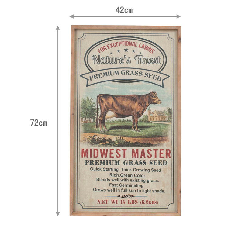 絵画 ダルトン アートフレーム Midwest Master H72×W42cm DULTON G855-1050MM ビンテージデザイン ポスター インテリア アメリカ雑貨 アメリカン雑貨