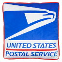 ダイカット クッション USPS ポスタルサービス 角型 インテリア 枕 USポスタルサービス アメリカン雑貨