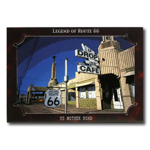 ポストカード おしゃれ ルート66 LEGEND OF ROUTE 66 レジェンド オブ ルート66 ポストカード8枚セット＜シリーズ2＞ インテリア アメリカン雑貨