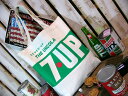 7up セブンアップ キャンバストートバッグTHE UNCOLA 7UP アメリカ雑貨 アメリカン雑貨