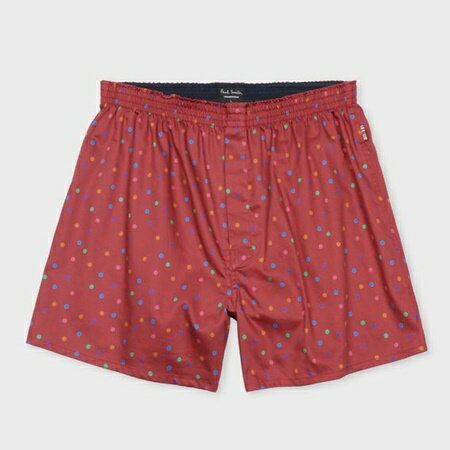 ポールスミス トランクス　Ramdom Dots　バーガンディー　M Paul Smith ポール スミス