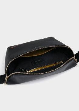 ポールスミス ボディバッグ ブライトストライプカラーライン ウエストバッグ ブラック Paul Smith ポール スミス
