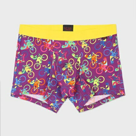 ポールスミス ボクサーパンツ　Cycling man　パープル　L Paul Smith ポール スミス