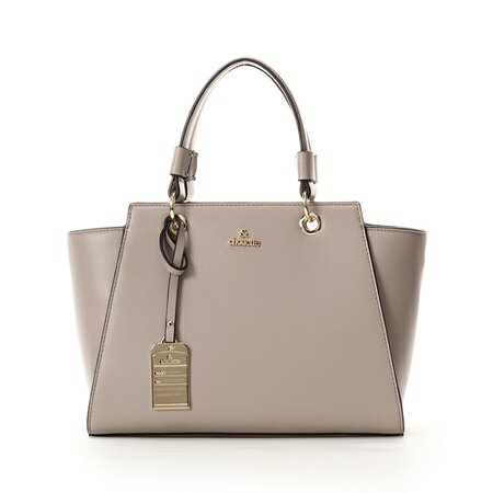 サマンサタバサ ハンドバッグ　2WAYシンプルハンドバッグ　ベージュ chouette