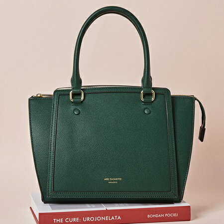 サマンサタバサ ハンドバッグ　新型2wayハンドバッグ　グリーン chouette
