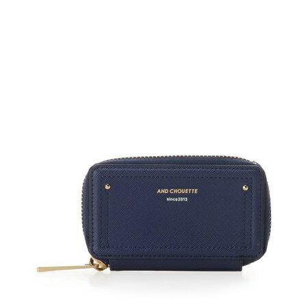 サマンサタバサ キーケース　新型シンプルキーケース　ネイビー chouette アンド シュエット