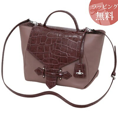 ヴィヴィアンウエストウッド ハッグ ハンドバッグ M クロコ ピンク Vivienne Wes...