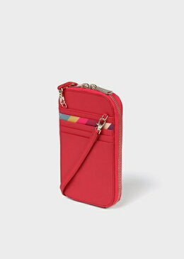 ポールスミス モバイルケース　バルーンバニーエンボス　フォンホルダーポシェット　レッド Paul Smith ポール スミス