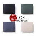 カルバン・クライン 二つ折り財布 メンズ 【送料無料】【ラッピング無料】カルバンクライン CalvinKlein 折財布 クラウザー 二つ折り財布 中ベラ付き メンズ レディース ブランド 正規品 新品 ギフト プレゼント 人気 おすすめ