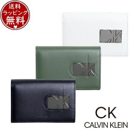 カルバンクライン 名刺入れ（メンズ） 【SALE】【送料無料】【ラッピング無料】カルバンクライン CalvinKlein カードケース バンシー 名刺入れ メンズ レディース ブランド 正規品 新品 ギフト プレゼント 人気 おすすめ