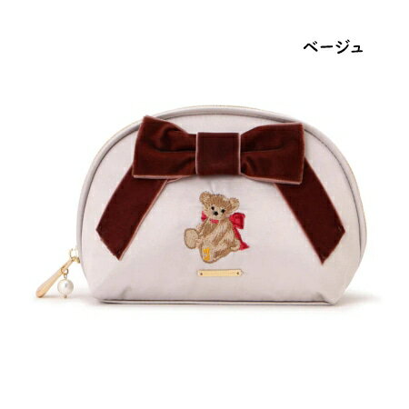 【無料ラッピング】 ジル バイ ジルスチュアート JILL by JILLSTUART ポーチ BEARシリーズ ベア刺繍ポーチ レディース ブランド 正規品 新品 ギフト プレゼント 人気 おすすめ 誕生日 記念日 クリスマス 送料無料