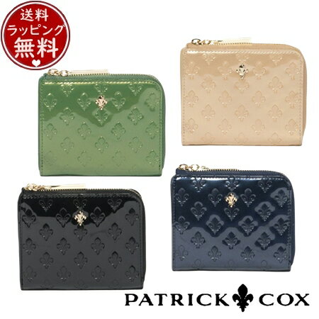 【無料ラッピング】 パトリックコックス PATRICK COX 財布 折財布 グリッターリリー L字ファスナー折り財布 ブランド 正規品 新品 ギフト プレゼント 人気 おすすめ 誕生日 記念日 クリスマス 送料無料