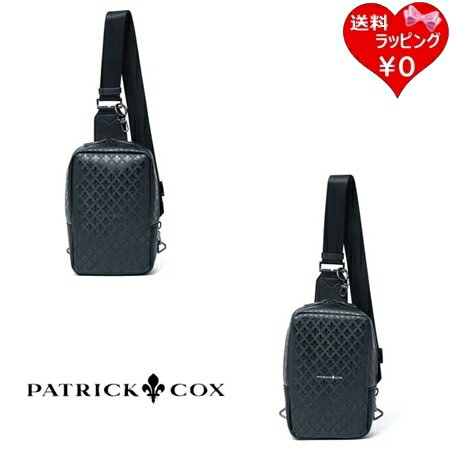 Rakuten - 【SALE】 【無料ラッピング】 パトリックコックス PATRICK COX ボディバッグ BLACK KINGS ブランド 正規品 新品 ギフト プレゼント 人気 おすすめ 誕生日 記念日 クリスマス 送料無料