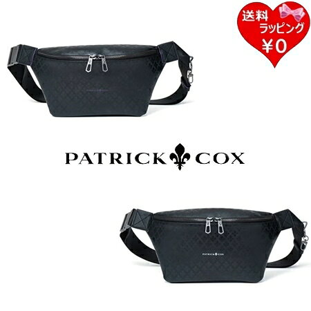 Rakuten - 【SALE】 【無料ラッピング】 パトリックコックス PATRICK COX ボディバッグ BLACK KINGS ウエストポーチ ブランド 正規品 新品 ギフト プレゼント 人気 おすすめ 誕生日 記念日 クリスマス 送料無料