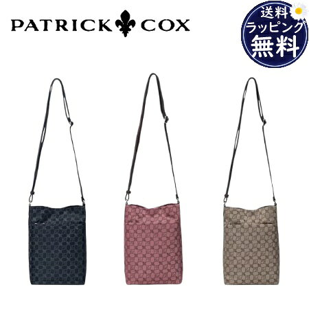 【無料ラッピング】 パトリックコックス PATRICK COX ショルダーバッグ ミニショルダー ファンクション モノグラム レディース ブランド 正規品 新品 ギフト プレゼント 人気 おすすめ 誕生日 記念日 クリスマス 送料無料