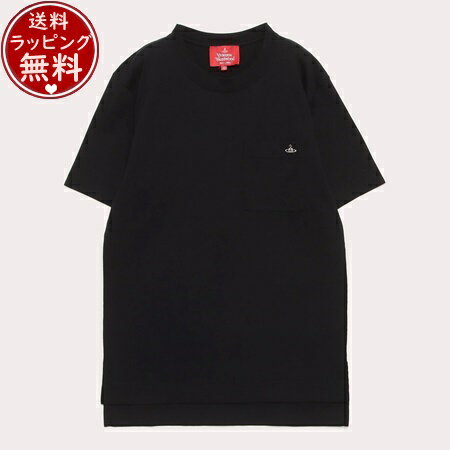 ヴィヴィアンウエストウッド Vivienne Westwood Tシャツ ワンポイントORB ポケットTシャツ ブラック サイズ02