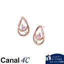 【送料無料】【ラッピング無料】カナルヨンドシー Canal 4℃ カナル4℃ アクセサリー 【Autumn Collection】 シルバー ピアス アメシスト/キュービックジルコニア ブランド 正規品 新品 ギフト プレゼント 人気 おすすめ