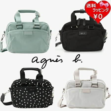 【無料ラッピング】 アニエスベー agnes b ショルダーバッグ ハンドバッグ ナイロン 2way ミニ ショルダー My bag ブラック レディース ブランド 正規品 新品 ギフト プレゼント 人気 おすすめ 誕生日 記念日 クリスマス 送料無料