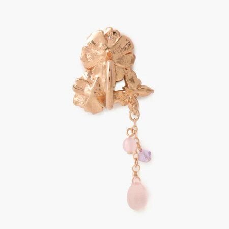 クローバーリーフの【無料ラッピング】 アナスイ ANNASUI イヤーカフ 八重桜モチーフ ブランド 正規品 新品 ギフト プレゼント 人気 おすすめ 誕生日 記念日 クリスマス 送料無料｜アングル2