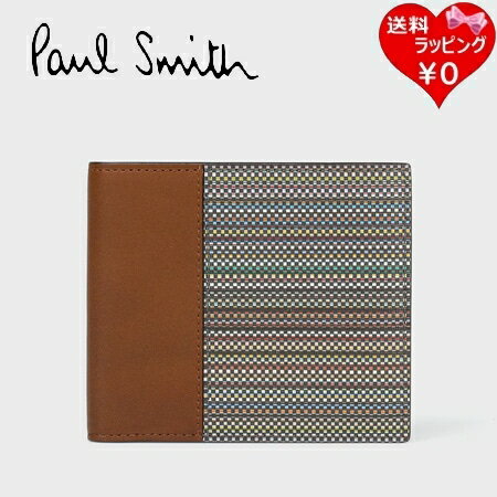 【無料ラッピング】 ポールスミス Paul Smith 折財布 コーテッドキャンバス 2つ折り財布 ブランド 正規品 新品 ギフト プレゼント 人気 おすすめ 誕生日 記念日 クリスマス 送料無料