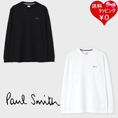 楽天クローバーリーフ【送料無料】【ラッピング無料】ポールスミス Paul Smith Tシャツ ロンT ランダムスペル 長袖Tシャツ 綿100％ ブランド 正規品 新品 ギフト プレゼント 人気 おすすめ 誕生日 記念日 クリスマス