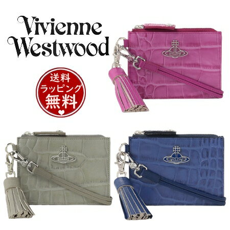 【送料無料】【ラッピング無料】【あす楽】ヴィヴィアンウエストウッド Vivienne Westwood フラグメントケース クロコエンボス ミニ財布 メンズ レディース ブランド 正規品 新品 ギフト プレゼント 人気 おすすめ