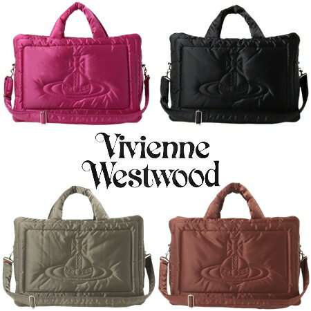 ボストンバッグ 【送料無料】【ラッピング無料】ヴィヴィアンウエストウッド Vivienne Westwood ボストンバッグ アイダーダウン 2wayボストンL ユニセックス ブランド 正規品 新品 ギフト プレゼント 人気 おすすめ