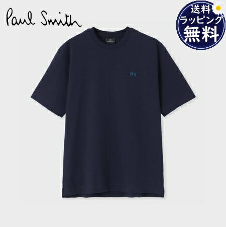 楽天クローバーリーフ【送料無料】【ラッピング無料】ポールスミス Paul Smith Tシャツ PSカーブロゴ 半袖カットソー 綿100％ ブランド 正規品 新品 ギフト プレゼント 人気 おすすめ 誕生日 記念日 クリスマス