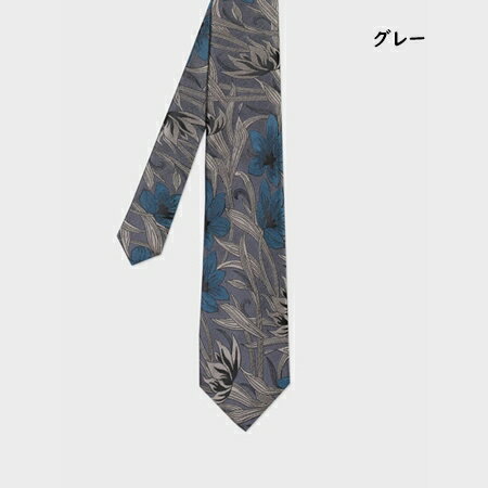 【送料無料】【ラッピング無料】ポールスミス Paul Smith ネクタイ フラワーパターン タイ イタリア製 シルク100% ブランド 正規品 新品 ギフト プレゼント 人気 おすすめ 誕生日 記念日 クリスマス