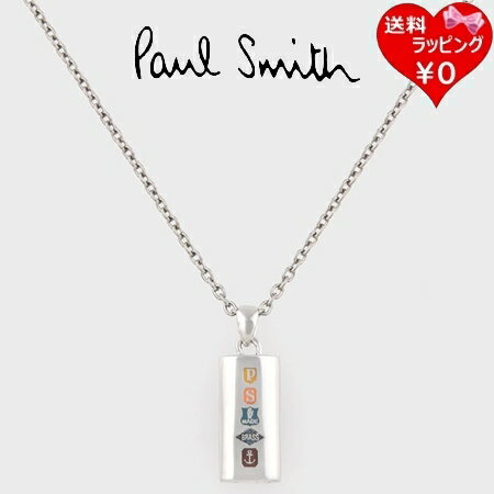 ポールスミス 【送料無料】【ラッピング無料】ポールスミス Paul Smith ネックレス Multi Hallmark 日本製 シルバー