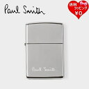 【送料無料】【ラッピング無料】ポールスミス Paul Smith ZIPPO ライター ジッポ Paul Smith ロゴ シルバー ブランド 正規品 新品 ギ...