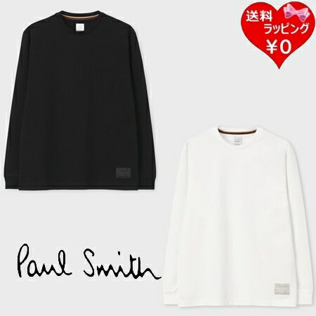 【SALE】【無料ラッピング】ポールスミス Paul Smith Tシャツ ロンT Cropped logo 長袖 ロングスリーブTシャツ 綿100％ ブランド 正規品 新品 ギフト プレゼント 人気 おすすめ 誕生日 記念日 クリスマス 送料無料