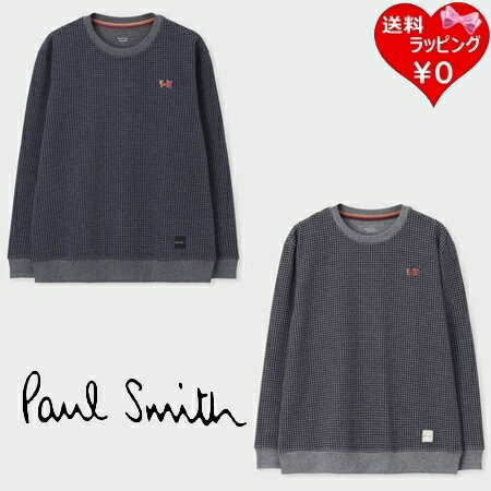 【SALE】【無料ラッピング】ポールスミス Paul Smith Tシャツ ロンT ハウンドトゥースジャカード 長袖 ロングスリーブTシャツ ブランド 正規品 新品 ギフト プレゼント 人気 おすすめ 誕生日 記念日 クリスマス 送料無料