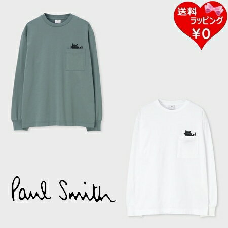 【SALE】 【無料ラッピング】 ポールスミス Paul Smith 長袖 Tシャツ ロンT ウィメンズ キャット プリント 綿100%ブランド 正規品 新品 ギフト プレゼント 人気 おすすめ 誕生日 記念日 クリスマス 送料無料