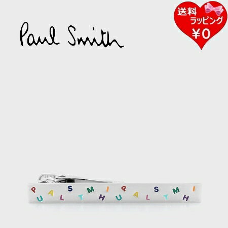 【無料ラッピング】 ポールスミス Paul Smith タイバー マルチカラーロゴ 日本製 ブランド 正規品 新品 ギフト プレゼント 人気 おすすめ 誕生日 記念日 クリスマス 送料無料