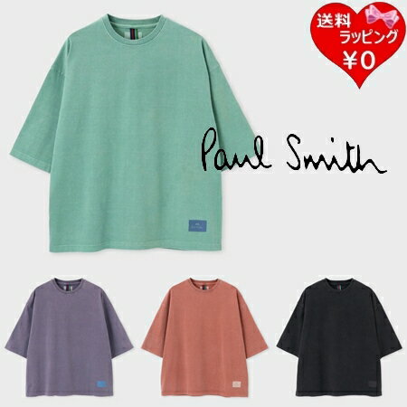 Rakuten - 【SALE】 【無料ラッピング】 ポールスミス Paul Smith Tシャツ ヴィンテージライク 半袖 綿100% ブランド 正規品 新品 ギフト プレゼント 人気 おすすめ 誕生日 記念日 クリスマス 送料無料