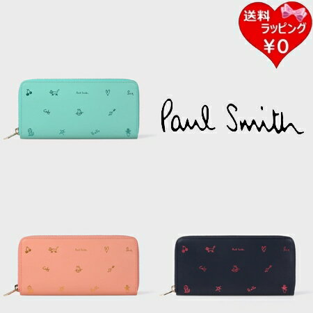 乐天商城 - 【無料ラッピング】 ポールスミス Paul Smith 長財布 財布 カラードゥードゥル ラウンドジップ ブランド 正規品 新品 ギフト プレゼント 人気 おすすめ 誕生日 記念日 クリスマス 送料無料