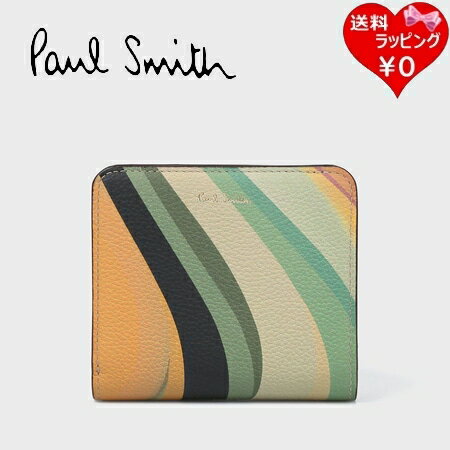 B, F, H, J, P, W - 【無料ラッピング】 ポールスミス Paul Smith 財布 折財布 スワール 2つ折り財布 マルチ ブランド 正規品 新品 ギフト プレゼント 人気 おすすめ 誕生日 記念日 クリスマス 送料無料