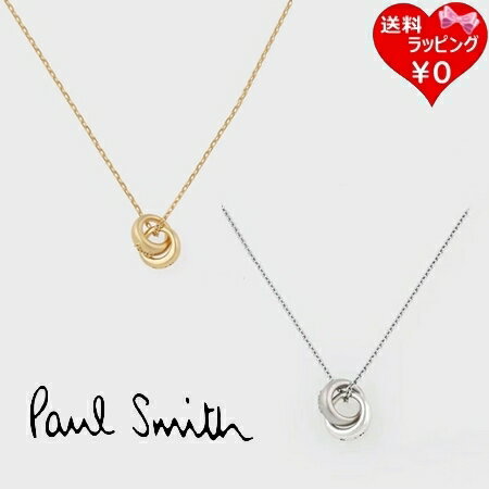 乐天商城 - 【無料ラッピング】 ポールスミス Paul Smith ネックレス ウィメンズ Double Ring Motif 日本製 シルバー ゴールド ブランド 正規品 新品 ギフト プレゼント 人気 おすすめ 誕生日 記念日 クリスマス 送料無料