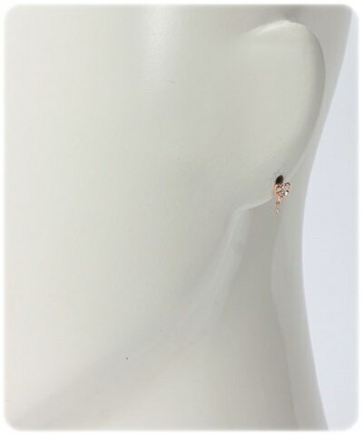 【無料ラッピング】 4℃ ヨンドシー K10 ピンクゴールドハートモチーフタンザナイトピアス レディース ブランド 正規品 新品 ギフト プレゼント 人気 おすすめ 誕生日 記念日 クリスマス 送料無料