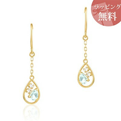 Rakuten - 【無料ラッピング】 ヨンドシー ピアス K10 イエローゴールド EAU DOUCE 4℃ オデュース ヨンドシー レディース ブランド 正規品 新品 ギフト プレゼント 人気 おすすめ 誕生日 記念日 クリスマス 送料無料