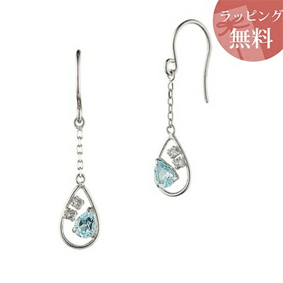 乐天商城 - 【無料ラッピング】 ヨンドシー ピアス K10 ホワイトゴールド EAU DOUCE 4℃ オデュース ヨンドシー レディース ブランド 正規品 新品 ギフト プレゼント 人気 おすすめ 誕生日 記念日 クリスマス 送料無料