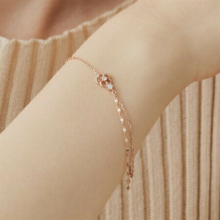 【無料ラッピング】 カナルヨンドシー Canal 4℃ ブレスレット シルバー ブレスレット キュービックジルコニア レディース ブランド 正規品 新品 ギフト プレゼント 人気 おすすめ 誕生日 記念日 クリスマス 送料無料