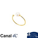 【SALE】【送料無料】【ラッピング無料】カナルヨンドシー Canal 4℃ カナル4℃ K10イエローゴールド イヤーカフ 淡水パール ブランド 正規品 新品...