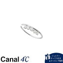 【送料無料】【ラッピング無料】カナルヨンドシー Canal 4℃ カナル4℃ K10ホワイトゴールド イヤーカフ キュービックジルコニア ブランド 正規品 新品...