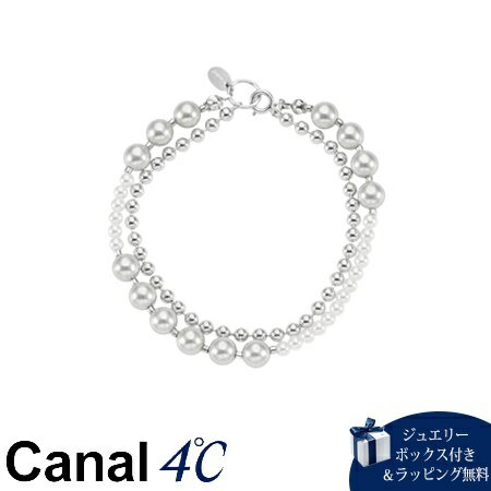 Pearl - 【無料ラッピング】 カナルヨンドシー Canal 4℃ カナル4℃ シルバー ブレスレット 樹脂パール ブランド 正規品 新品 ギフト プレゼント 人気 おすすめ 誕生日 記念日 クリスマス 送料無料