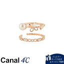 【送料無料】【ラッピング無料】カナルヨンドシー Canal 4℃ カナル4℃ 限定 Spring Limited シルバー リングカフセット 淡水パール ブラン...