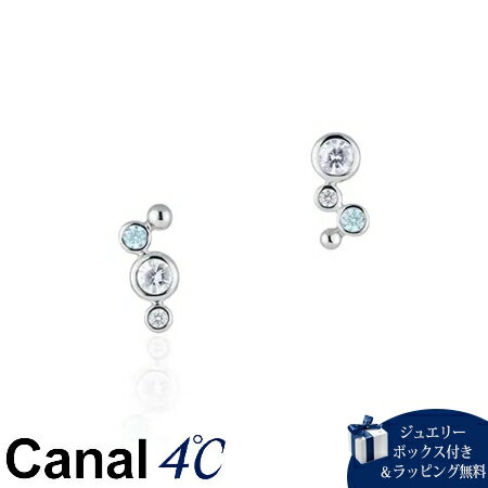 【無料ラッピング】 カナルヨンドシー Canal 4℃ カナル4℃ Early Summer Collection K10ホワイトゴールド ピアス キュービックジルコニア ブランド 正規品 新品 ギフト プレゼント 人気 おすすめ 誕生日 記念日 クリスマス 送料無料